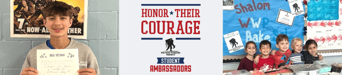 Honor Their Courage - WWP Student Ambassadors