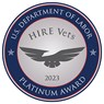 Departamento de Trabajo de EE. UU. | Premio Platinum Medallion de HIRE Vets 2023