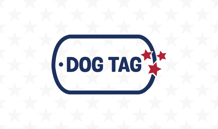 Dog Tag logo.